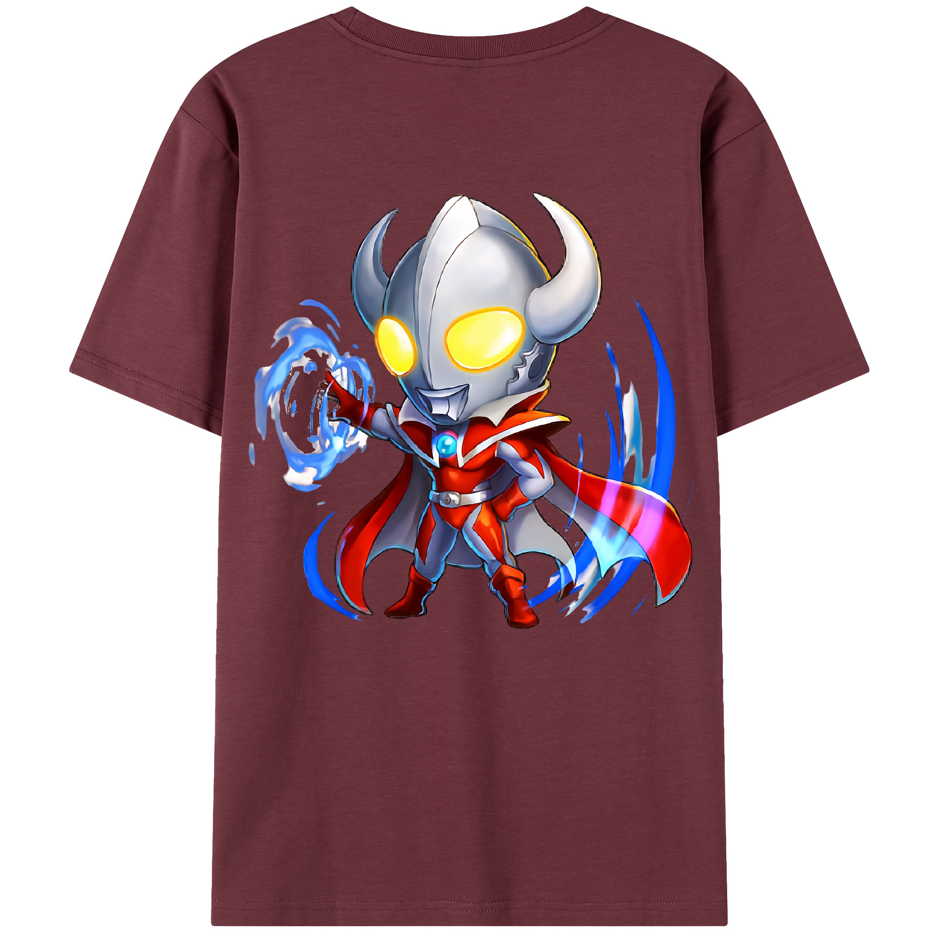 （画像用） ウルトラマン Ultraman 綿100％半袖Tシャツ（背面プリント）